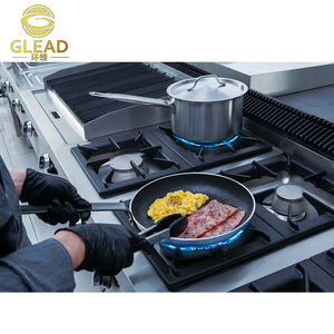 Cuisinière à gaz électrique à 6 brûleurs avec four Machines de cuisine en acier inoxydable Équipement de restaurants - Product Image 4