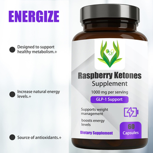Capsules de cétone de framboise OEM pour la perte de poids, comprimés minceur, compléments alimentaires à base de plantes pour la beauté - Product Image 5