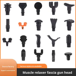 Home Fitness Metall ABS PP Faszien pistole Massage stab mit Relaxer Zubehör für die Körper anwendung - Product Image 3