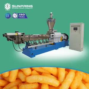 SUNPRING snack puff machine corn snack extrusion wheat and rice puffing machine