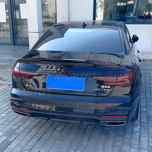 สปอยเลอร์สำหรับ Audi A4 B9 ปี 2017 2018 2019 2020 2021 2022 คุณภาพสูง ผลิตจากพลาสติก ABS สีรองพื้น สำหรับติดตั้งท้ายรถยนต์ แต่งรถ - Product Image 2