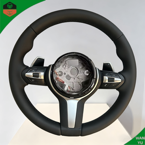 Volante Deportivo de Cuero Serie E <span class=keywords><strong>M</strong></span> Sport para <span class=keywords><strong>BMW</strong></span> Serie 3 E65 E66 X5 E70 X6 E71 E81 E82 E83 E84 E85 E88 E89 E90 E91 E92 E93 M3 M5 - Product Image 4