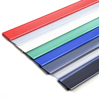 Étiquette de prix en bande de données, prix d'usine, supermarché, PVC transparent, plastique, magasin de détail, étiquette de prix en bande de données, porte-étiquette de prix