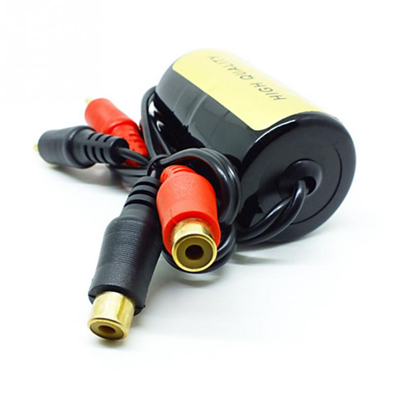 4-channel Rca Audio Noise Filter Suppressor Ground Loop Isolator Car Stereo 50w
