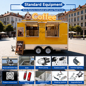 Rimorchio per Alimenti Commerciale: Container Trainabile, Food Truck per Dessert, Gelati e Caffè Mobile negli Stati Uniti - Product Image 4