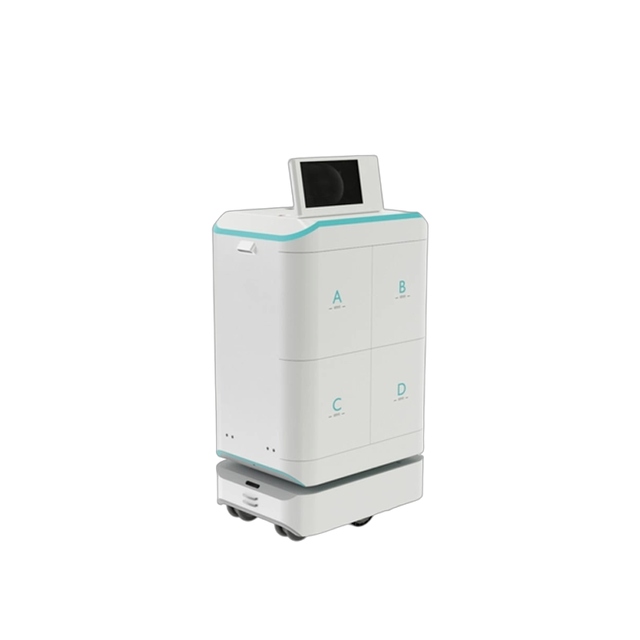 SYTA Smart Intelligent Logistics Robot Service Autonomous Indoor/Outdoor Delivery Robot for Hospital Hotel Restaurant