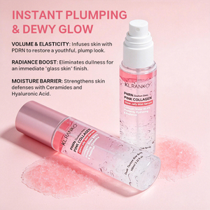 Spray Facial OEM Jelly Mist Serum Rosa con PDRN, Colágeno, Doble Textura, Niacinamida, Glutatión y Ácido Hialurónico para Hidratación y Luminosidad - Product Image 3