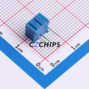 Resistencia Ajustable/Potenciómetro 3362P-1-104LF, Componente de Orificio Pasante (THT)-3P, Resistencia de 7x6.8mm, 100kOhm, 10%, 500mW, 250ppm ℃ - Product Image 2