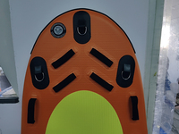 Planche de Jet Ski Logo personnalisé, bateau de sauvetage gonflable pour Sports nautiques
