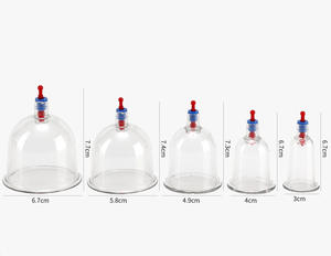 Профессиональная дешевая оптовая продажа традиционных хиджамотерапевтических пластиковых чашек для вакуумных банок - Product Image 3