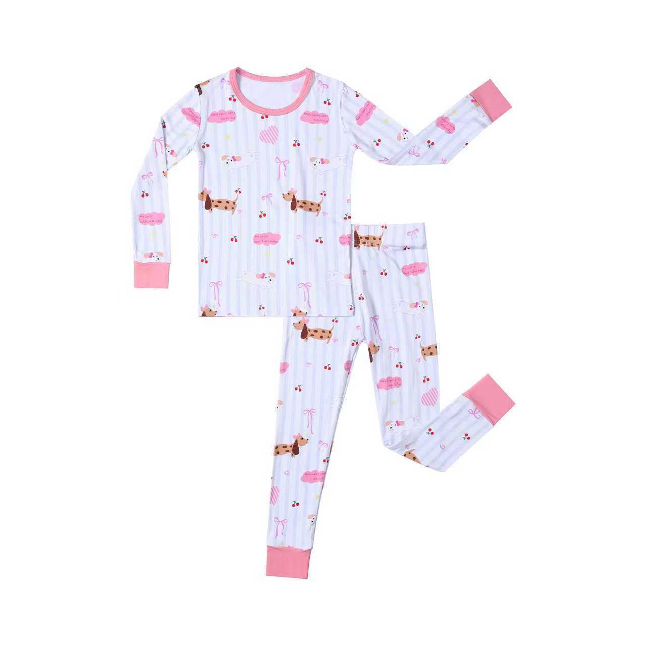 Dog bow print