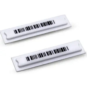 EAS 58khz AM tag morbido con 3 chip di codici a barre Adesivo dr etichetta prezzo a buon mercato AL4810