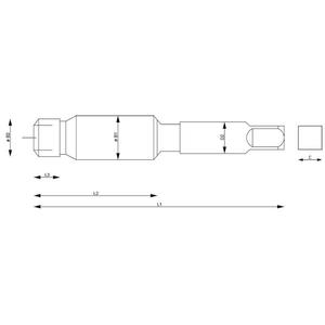 Outils de coupe, réparation de filetages, taraud combiné métrique STI pour F-COIL - Product Image 1