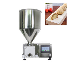 Automatic Chocolate Cream Injection <b>Machine</b> for Puff Cake <b>Biscuit</b> and Snack Filling Production - Product Image 4