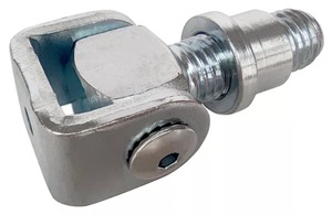 Zinc Plated Swing Gate Adjustable <strong>Hinge</strong> With U Bolt and <strong>Round</strong> Plate - Product Image 6