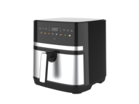 Nouvelle friteuse à air classique 8L sans huile avec écran LED et protection contre la surchauffe, appareil de cuisson sain et économe en énergie