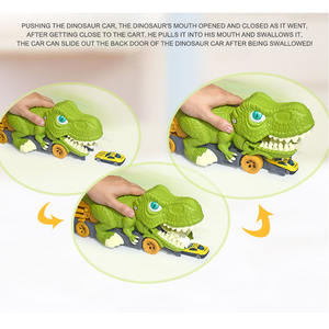 IDS Fun inosaur ranransport rurucks con 6 Alloy ar oys ininosaur evevourer con Car torage at AT y OOP inosaur oys - Product Image 3