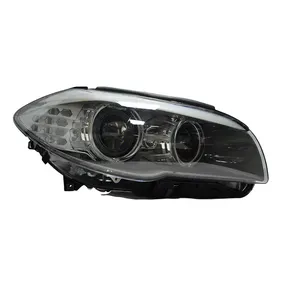 Kabeer Grosir Lampu dengan HID untuk BMW Seri 5 F10 F18 Xenon Head Lamp 525 530 535 540 2010-2014 Tahun OEM 63117271911/912