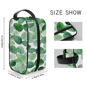 New Arrival <b>Toiletry</b> Bag Custom Logo Portable Hanging Handle Waterproof Zipper Closure Fashionable Style Cosmetic <b>Storage</b> Bags - Product Image 4