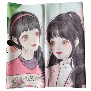 Serviette en microfibre blanche unie vierge en gros pour la sublimation professionnelle - Product Image 3