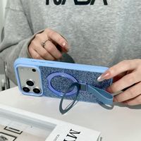 Coque de téléphone magnétique transparente antichoc, anti-jaunissement, avec béquille pour iPhone, nouvelle arrivée.