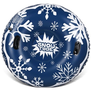 Jouets de neige gonflables pour le ski sur neige, tube à neige gonflable pliable et portable pour enfants et adultes - Product Image 2