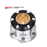 Cubo de Bloqueo Libre 4WD KING STEEL OEM 43530-60042 para TOYOTA Landcruiser Hilux 1976 HZJ75 80 FZJ70 75 89 98 Nuevo de Aleación de Zinc y Acero