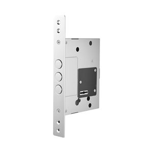 قفل مورتيس ثلاثي المسامير للأبواب الخشبية والفولاذية مع مفاتيح هيكلية - Product Image 2