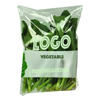 Emballage végétal PE BOPP en matériau recyclé 100% de sac auto-adhésif en plastique micro perforé avec ruban adhésif