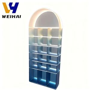 Présentoir en arc en acrylique avec couleur dégradée, pour vitrine de figurines d'<span class=keywords><strong>action</strong></span>, porte-<span class=keywords><strong>verre</strong></span> à <span class=keywords><strong>vin</strong></span>, étagère de luxe - Product Image 2