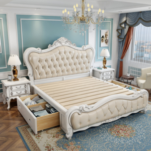 Sofá de Cuero Genuino de Diseño Italiano de Lujo, Moderno, con Mechones Tipo Biscuit, Mueble Funcional Modular para Sala de Estar con Profundidad Extra - Product Image 1
