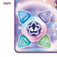 Tapis de danse pour deux joueurs avec quatre directions de flèches et lumières LED, compétition de danse interactive pour enfants ou amis