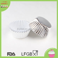 Doublures de Cupcake en feuille d'aluminium or, 10000 pièces, 25x20mm, pour cookies au chocolat, cercueil, bon marché, 1 pièce