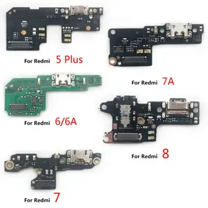 Venta al por mayor conector de redmi 9-Puerto de carga USB para Redmi 4X Pro 5A Plus 6 6A 6Pro 7A 8A 9A 9C K30 4G 5G 9T, Conector de placa, Cable flexible
