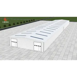 Fábrica prefabricada/galpon/almacén de estructura de acero/Edificio de metal de estructura de acero personalizado