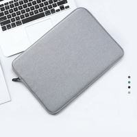 Usine Direct Personnalisé Imprimé Polyester Fermeture À Glissière Pochette Sacoche Pour Ordinateur Portable Tablette Intérieure Sac Pochette Cosmétique en Polyester Pour Ordinateur Portable