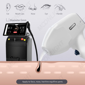 Machine d'épilation laser à <span class=keywords><strong>diode</strong></span> à 4 longueurs d'onde 2000W personnalisée Moonlight Factory certifiée CE pour les cliniques de beauté - Product Image 1
