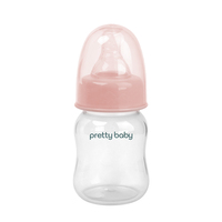 Botol Susu Bayi Mini 60ML untuk Bayi Baru Lahir, Bahan PP Bebas BPA, Logo OEM Dapat Disesuaikan, untuk Penggunaan Sehari-hari