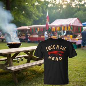 Maglietta promozionale Suck a Lil Head Crawfish - Product Image 3