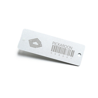 Etiqueta de número de serie grabado con láser de aluminio, Impresión de código QR, etiqueta de placa de metal para muebles/maquinaria
