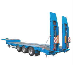 Offre Spéciale : Remorques Semi-Basplate 40/60/80 Tonnes à Essieux <span class=keywords><strong>Tandem</strong></span>/Quadruples - Prix Compétitifs |   Véhicule de transport à plateau bas de 100 tonnes à vendre - Product Image 4