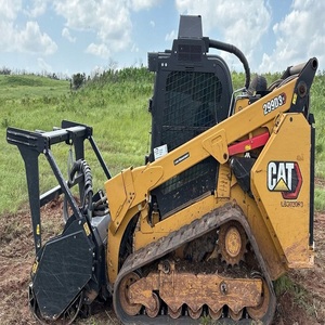 Wholesale Price Caterpillar 299D3 Compact Loader With Forestry <b>Mulcher</b> Heavy Duty Undercarriage High Lift Capacity - Product Image 4