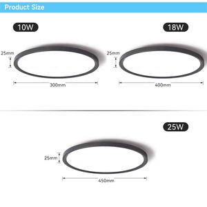 Luminaires plats de haute qualité Downlight 25W lumière de <span class=keywords><strong>maison</strong></span> commerciale moderne intérieur Wifi Tuya Led plafonnier intelligent pour la <span class=keywords><strong>maison</strong></span> - Product Image 5