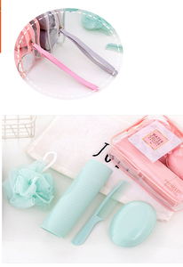กระเป๋าใส PVC ลายหินแบบซิปล็อค สำหรับเดินทาง ทริปธุรกิจ แฟชั่นสไตล์ข้ามพรมแดน ของขวัญจาก IStapromo พกพาสะดวก - Product Image 6