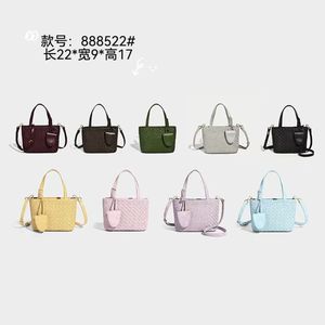 Sac à main pour femme, mini sac fourre-tout en PU, style vintage, tressé, fermeture éclair, portable, multifonctionnel, rangement pour <span class=keywords><strong>lunettes</strong></span>, polyester - Product Image 6
