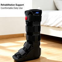 Botte de marche orthopédique pneumatique à commande de mouvement (ROM) pour la rééducation post-opératoire et la protection des entorses de la cheville – Vente directe usine