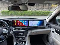 Reproductor de DVD para Auto Doble de 12.8 Pulgadas, Radio Android con Pantalla Táctil, Navegación GPS, Carplay para Mercedes Benz Clase C W204 2013-2015