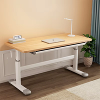 Bureau en bois d'ordinateur réglable en hauteur pour enfants Vente directe d'usine Bureau d'apprentissage pour enfants Bureau d'ordinateur