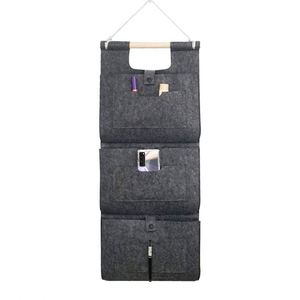 Best Selling Household Items Felt Hanging Wall File Organizer for Home Office Dorm - Product Image 6