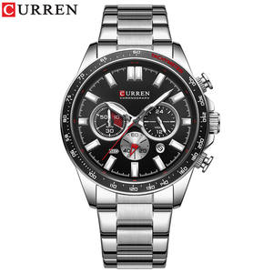 Yeni gelenler <span class=keywords><strong>Curren</strong></span> 8418 erkek tasarım izle aydınlık işaretçi otomatik tarih takvim lüks saat kol saati eğilim ürünleri 2023 - Product Image 2